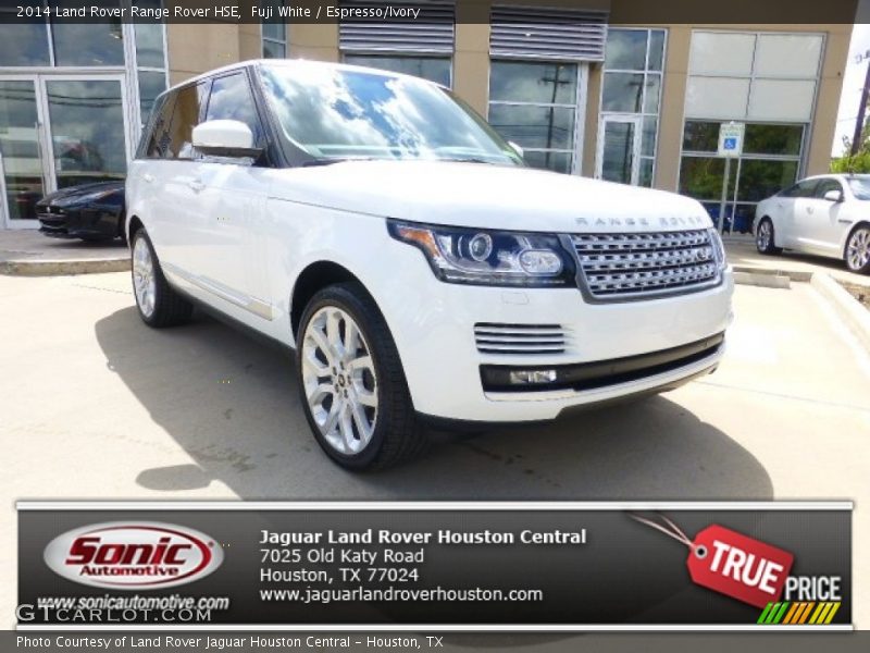 Fuji White / Espresso/Ivory 2014 Land Rover Range Rover HSE