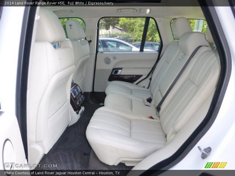 Rear Seat of 2014 Range Rover HSE