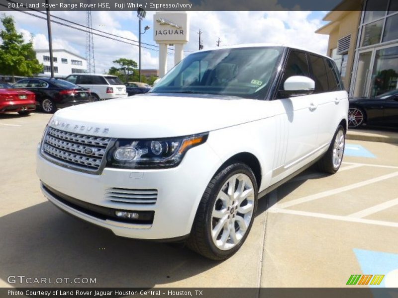 Fuji White / Espresso/Ivory 2014 Land Rover Range Rover HSE