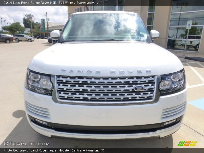 Fuji White / Espresso/Ivory 2014 Land Rover Range Rover HSE