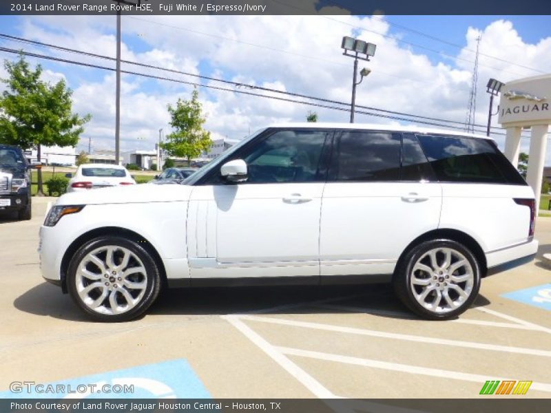 Fuji White / Espresso/Ivory 2014 Land Rover Range Rover HSE