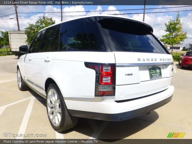 Fuji White / Espresso/Ivory 2014 Land Rover Range Rover HSE