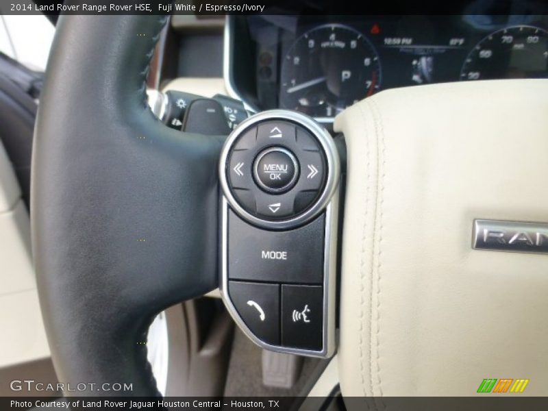 Fuji White / Espresso/Ivory 2014 Land Rover Range Rover HSE
