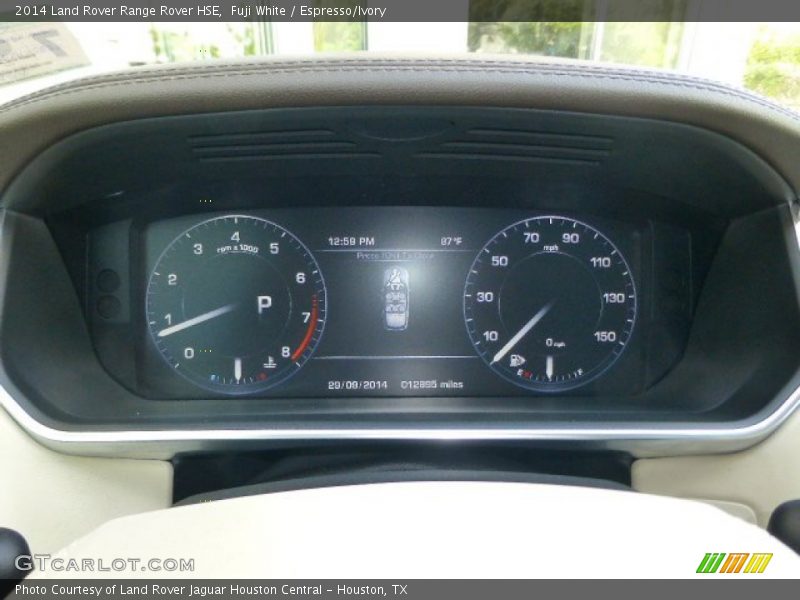 Fuji White / Espresso/Ivory 2014 Land Rover Range Rover HSE