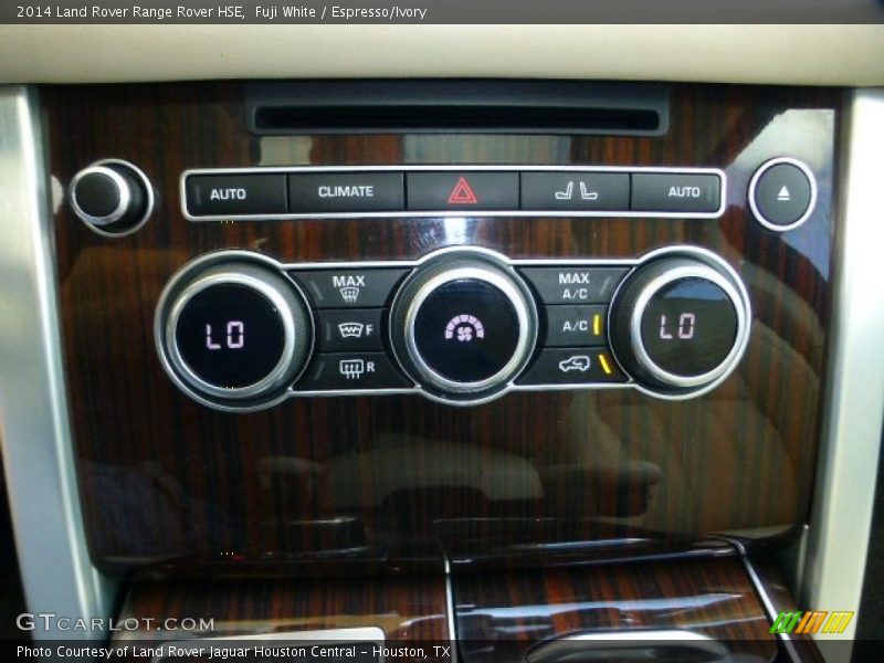Fuji White / Espresso/Ivory 2014 Land Rover Range Rover HSE