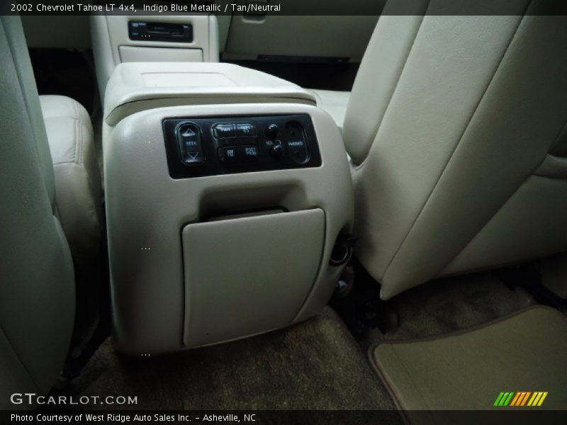 Indigo Blue Metallic / Tan/Neutral 2002 Chevrolet Tahoe LT 4x4
