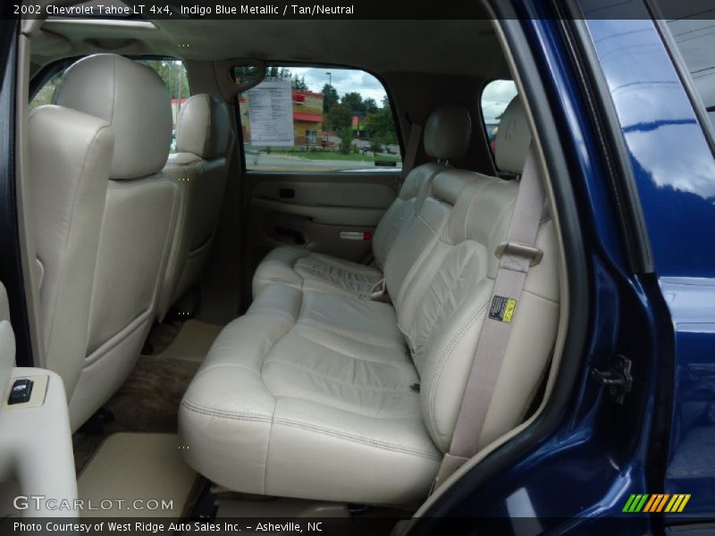 Indigo Blue Metallic / Tan/Neutral 2002 Chevrolet Tahoe LT 4x4