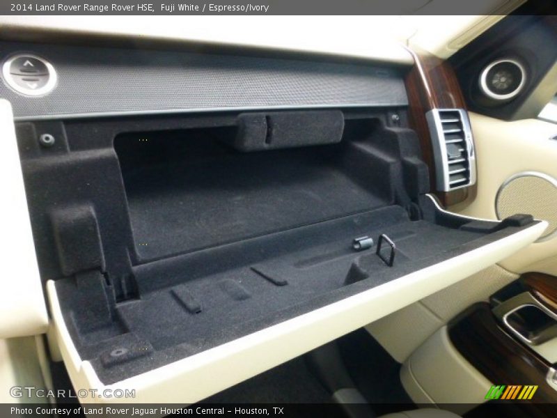Fuji White / Espresso/Ivory 2014 Land Rover Range Rover HSE