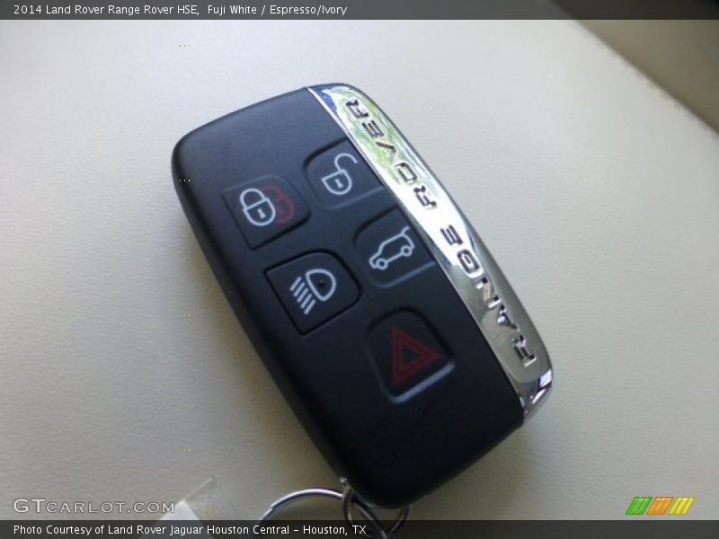 Fuji White / Espresso/Ivory 2014 Land Rover Range Rover HSE