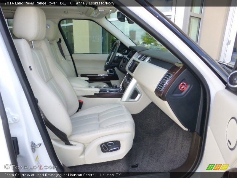 Fuji White / Espresso/Ivory 2014 Land Rover Range Rover HSE