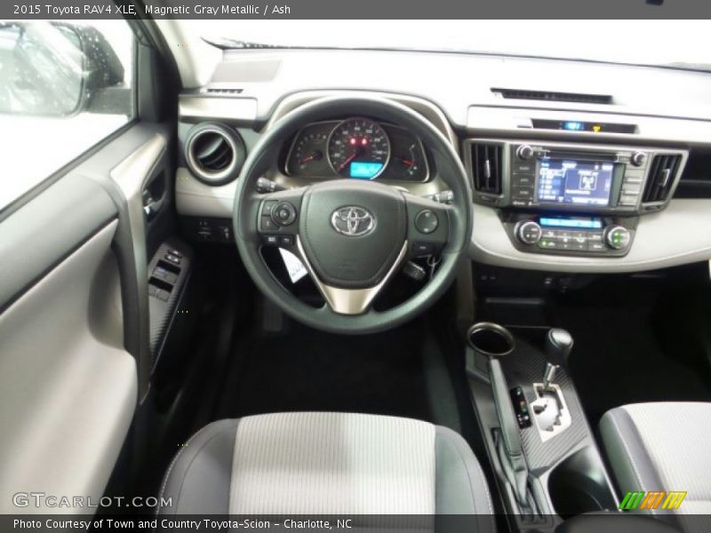 Magnetic Gray Metallic / Ash 2015 Toyota RAV4 XLE