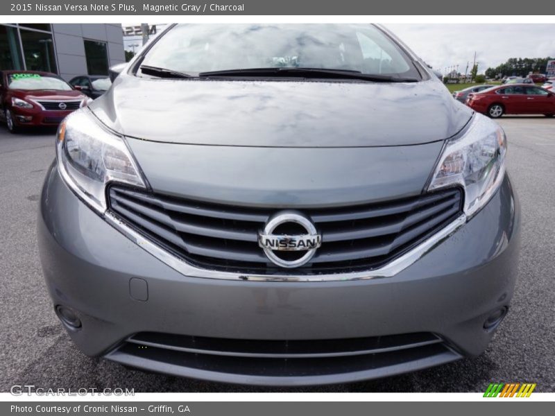 Magnetic Gray / Charcoal 2015 Nissan Versa Note S Plus