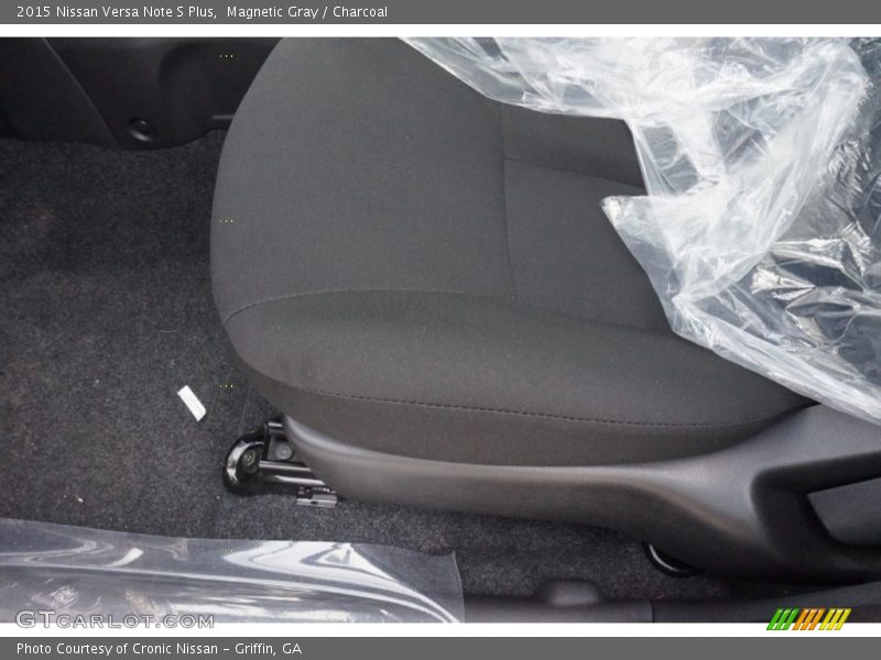 Magnetic Gray / Charcoal 2015 Nissan Versa Note S Plus