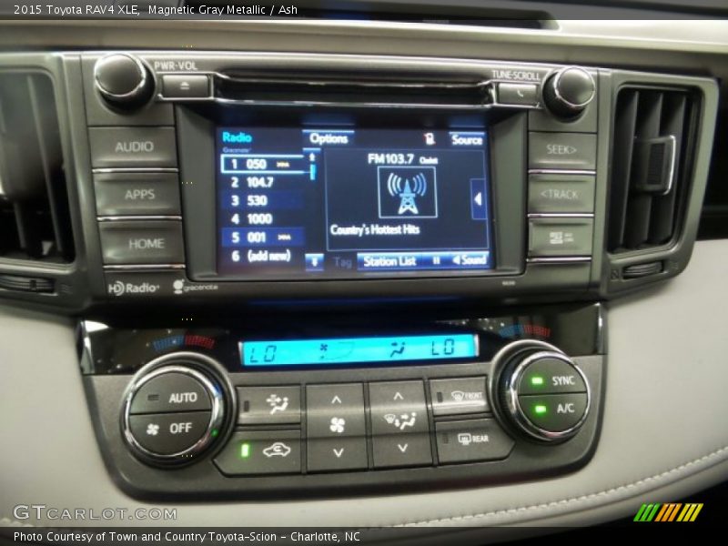 Magnetic Gray Metallic / Ash 2015 Toyota RAV4 XLE