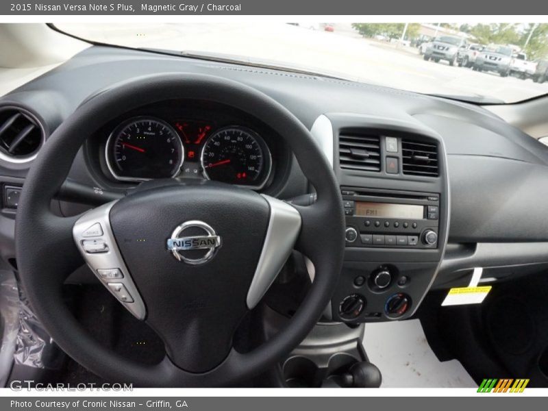 Magnetic Gray / Charcoal 2015 Nissan Versa Note S Plus