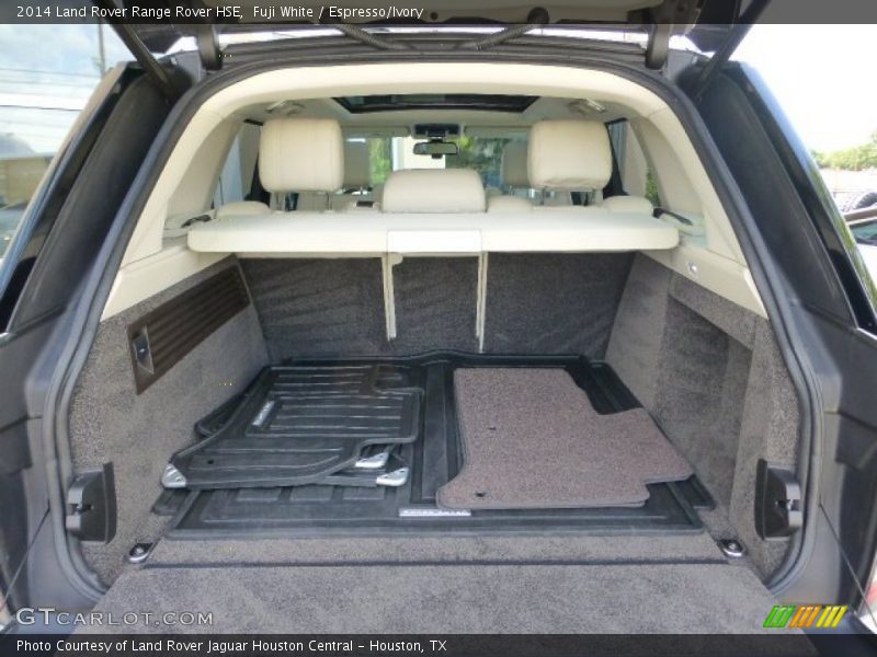 Fuji White / Espresso/Ivory 2014 Land Rover Range Rover HSE