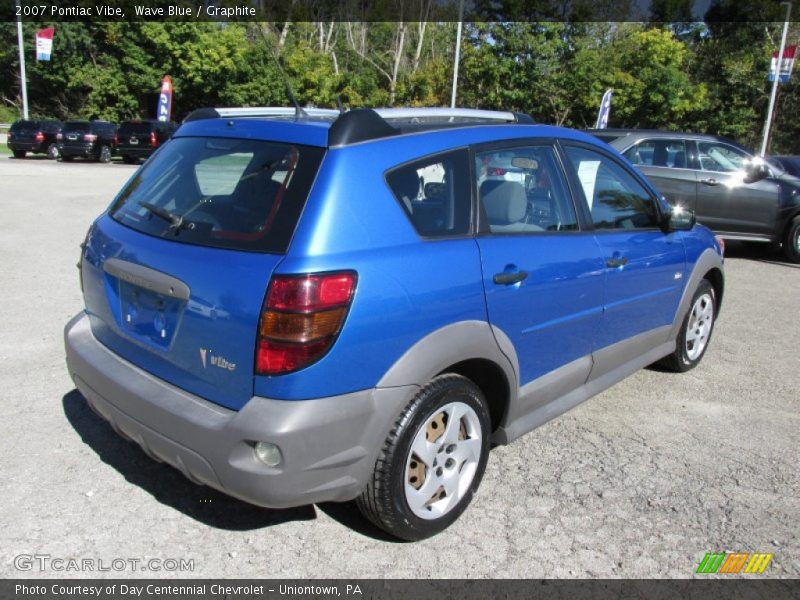 Wave Blue / Graphite 2007 Pontiac Vibe