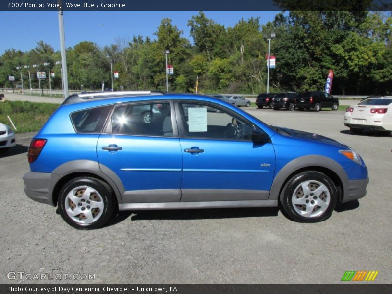 Wave Blue / Graphite 2007 Pontiac Vibe