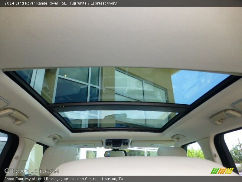Fuji White / Espresso/Ivory 2014 Land Rover Range Rover HSE