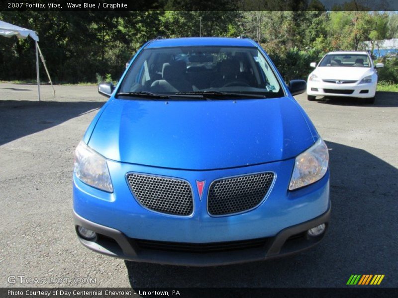 Wave Blue / Graphite 2007 Pontiac Vibe