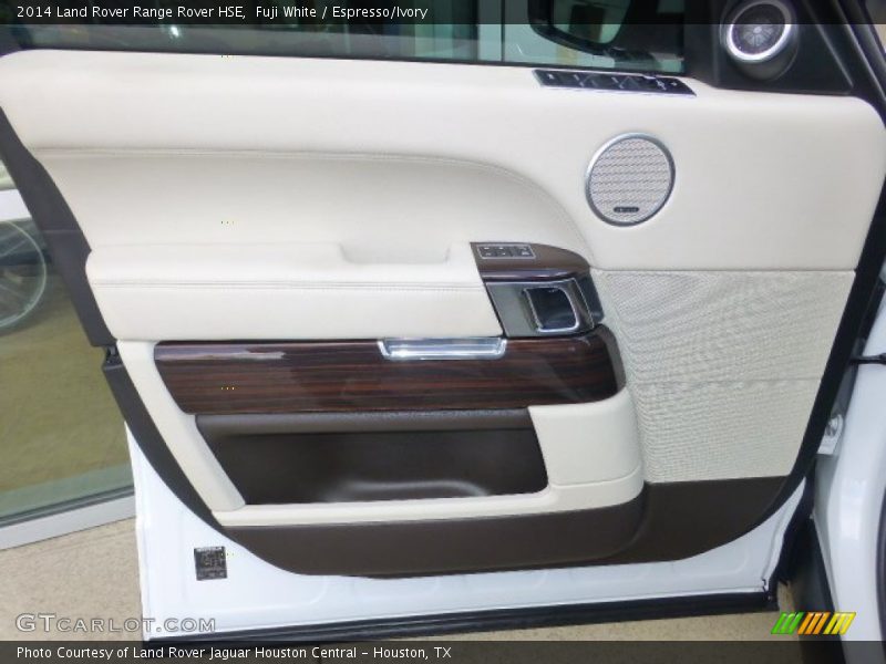 Fuji White / Espresso/Ivory 2014 Land Rover Range Rover HSE