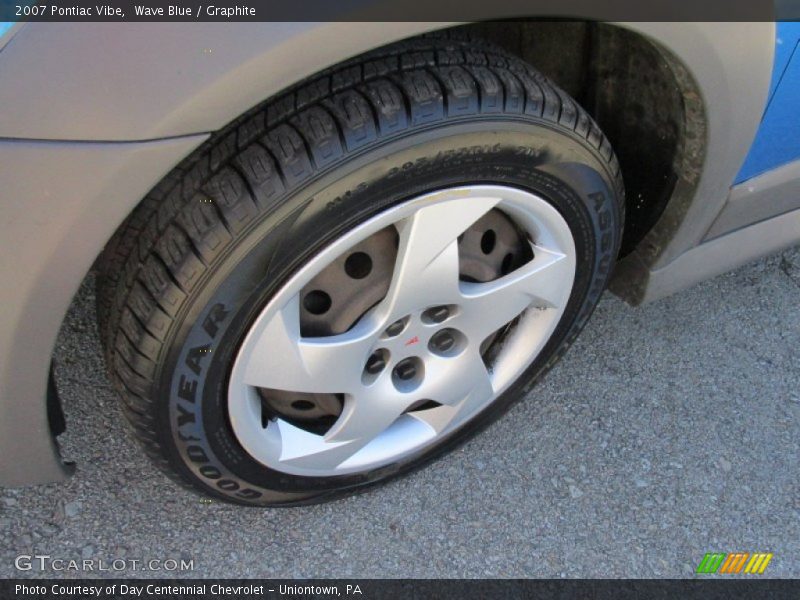 Wave Blue / Graphite 2007 Pontiac Vibe