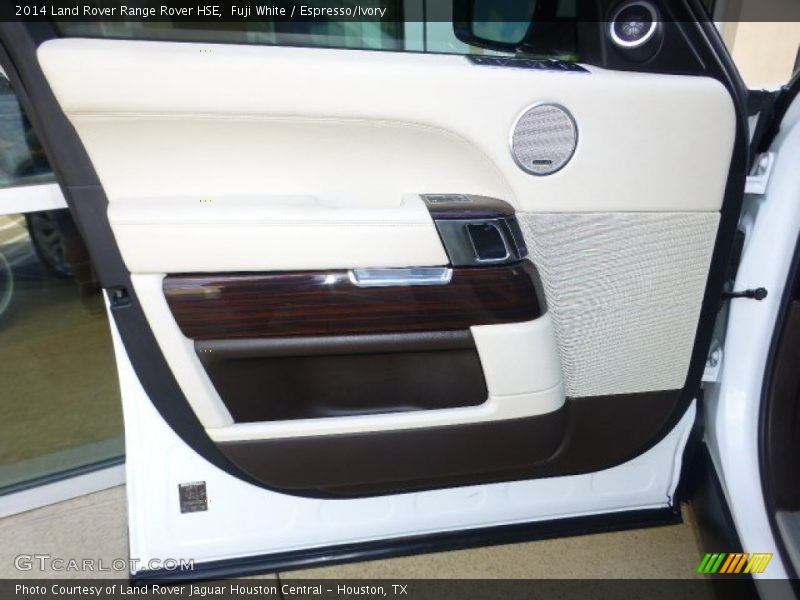 Fuji White / Espresso/Ivory 2014 Land Rover Range Rover HSE