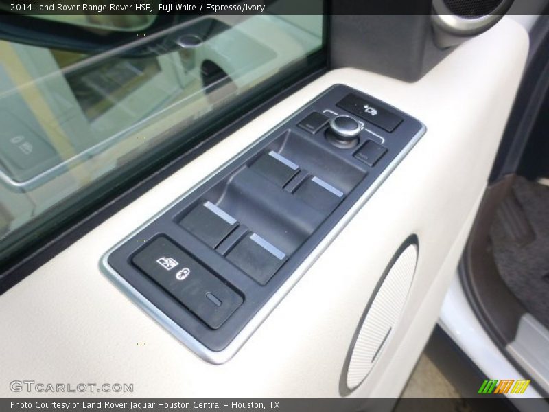 Controls of 2014 Range Rover HSE