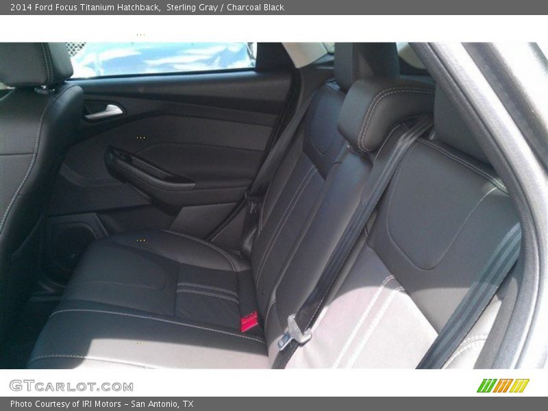 Sterling Gray / Charcoal Black 2014 Ford Focus Titanium Hatchback