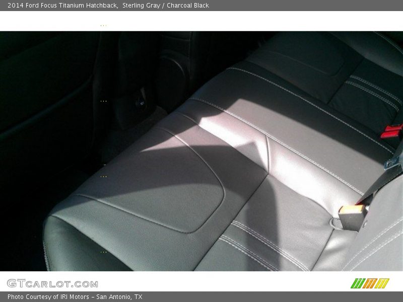 Sterling Gray / Charcoal Black 2014 Ford Focus Titanium Hatchback