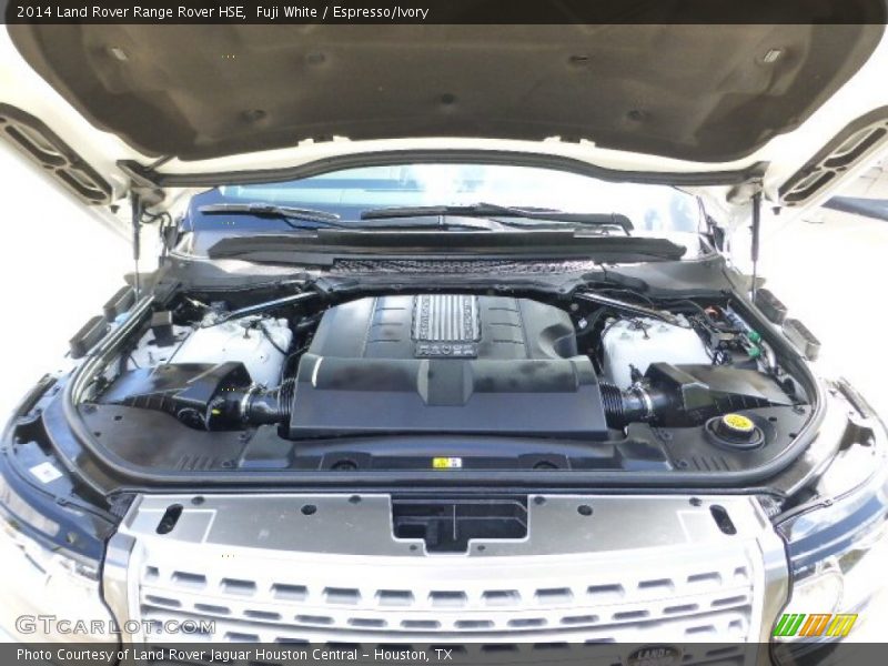 Fuji White / Espresso/Ivory 2014 Land Rover Range Rover HSE