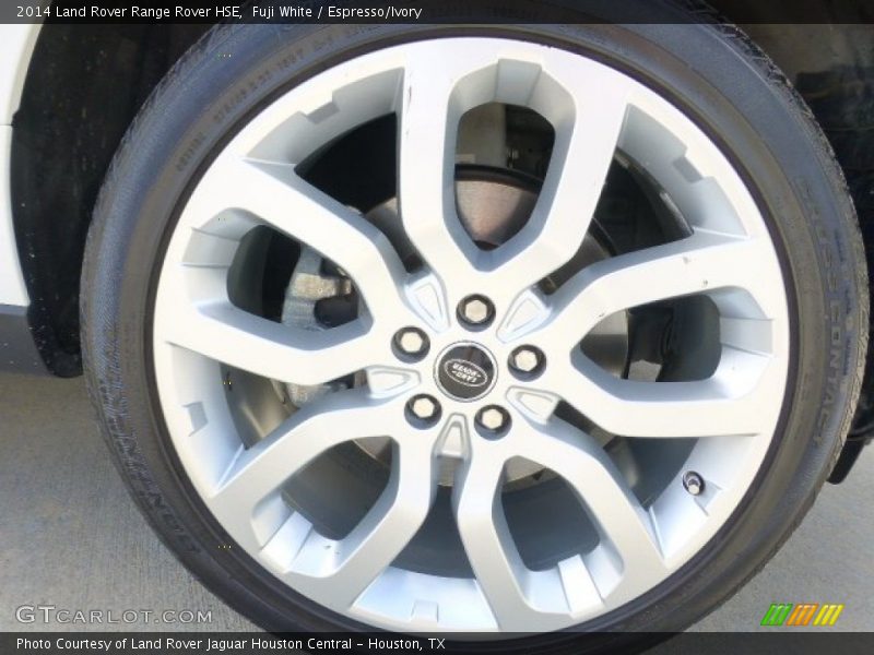 Fuji White / Espresso/Ivory 2014 Land Rover Range Rover HSE