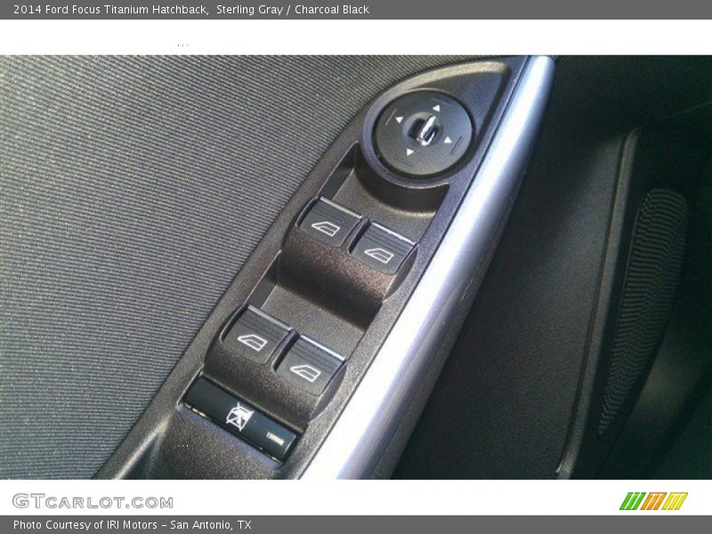 Sterling Gray / Charcoal Black 2014 Ford Focus Titanium Hatchback