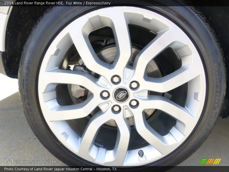 Fuji White / Espresso/Ivory 2014 Land Rover Range Rover HSE