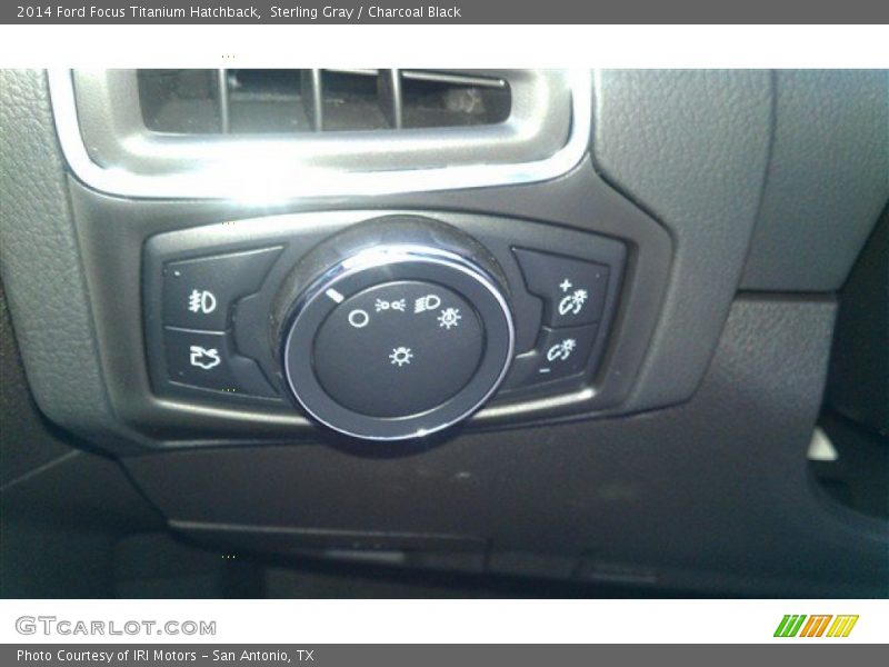Sterling Gray / Charcoal Black 2014 Ford Focus Titanium Hatchback
