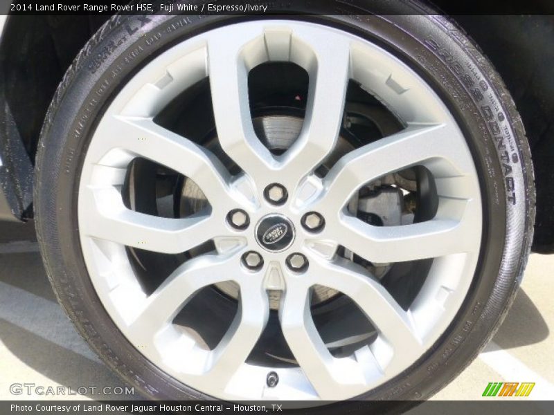 Fuji White / Espresso/Ivory 2014 Land Rover Range Rover HSE