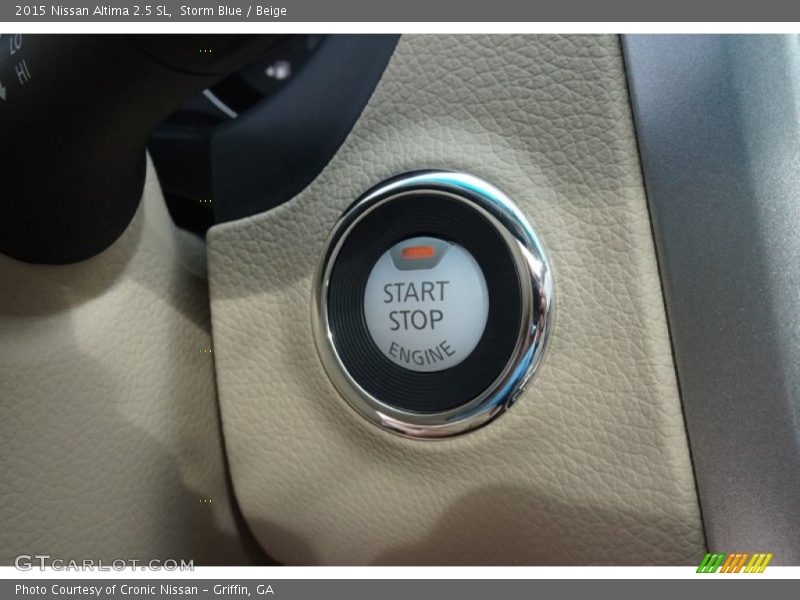 Storm Blue / Beige 2015 Nissan Altima 2.5 SL