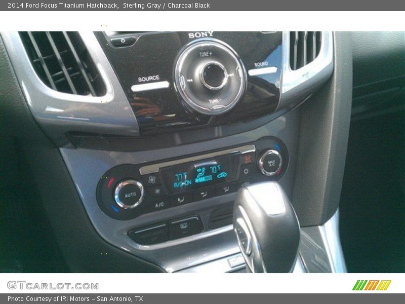 Sterling Gray / Charcoal Black 2014 Ford Focus Titanium Hatchback