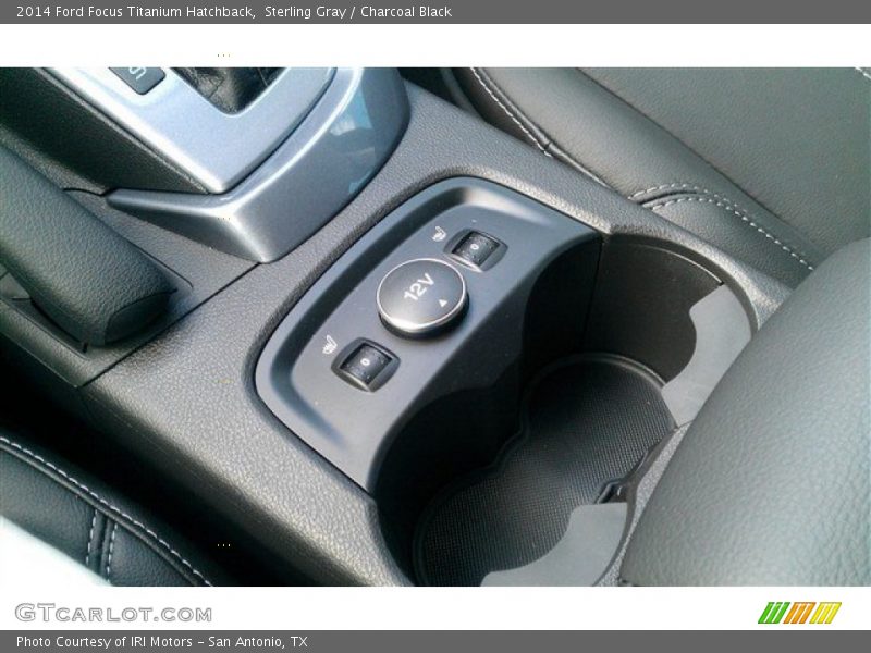 Sterling Gray / Charcoal Black 2014 Ford Focus Titanium Hatchback