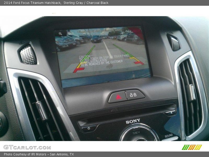 Sterling Gray / Charcoal Black 2014 Ford Focus Titanium Hatchback