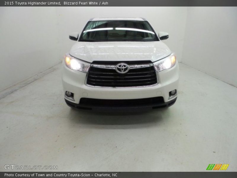 Blizzard Pearl White / Ash 2015 Toyota Highlander Limited