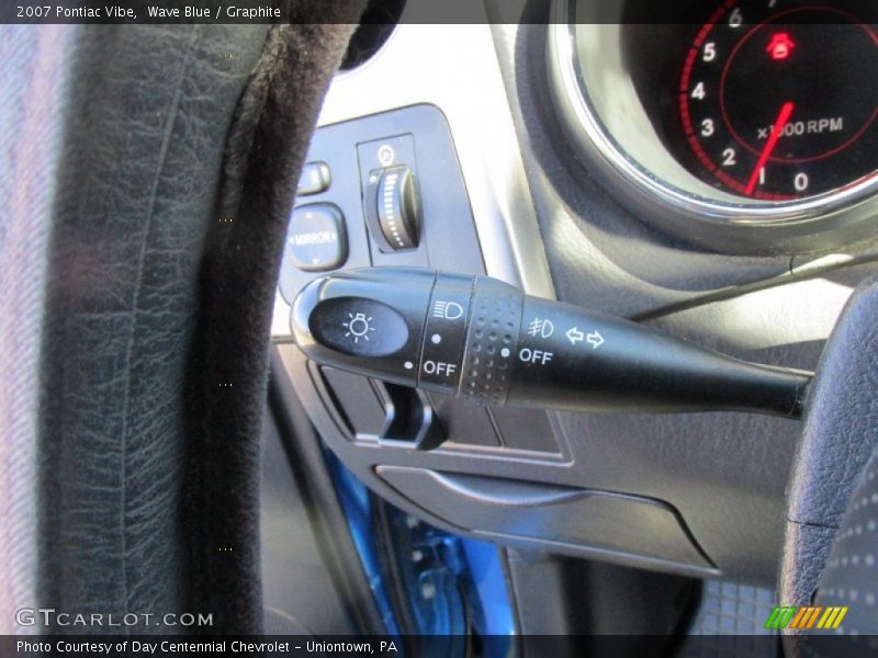 Wave Blue / Graphite 2007 Pontiac Vibe