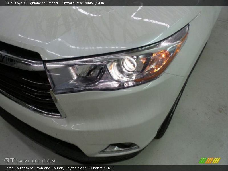 Blizzard Pearl White / Ash 2015 Toyota Highlander Limited