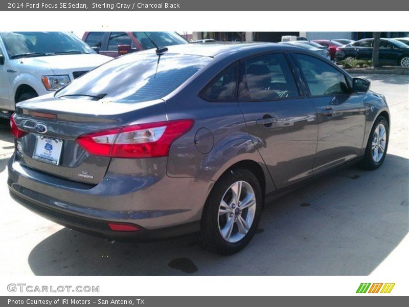 Sterling Gray / Charcoal Black 2014 Ford Focus SE Sedan