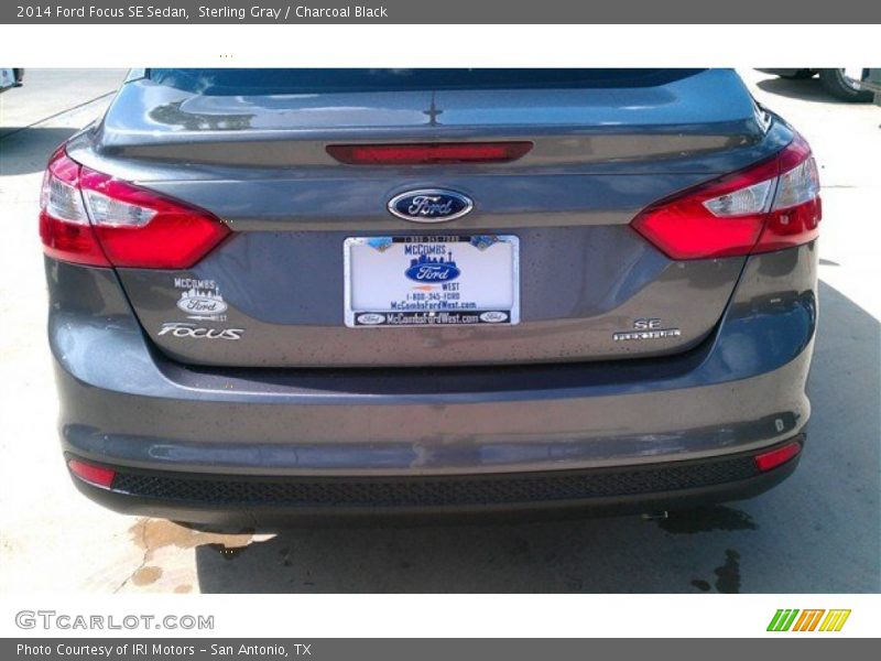 Sterling Gray / Charcoal Black 2014 Ford Focus SE Sedan