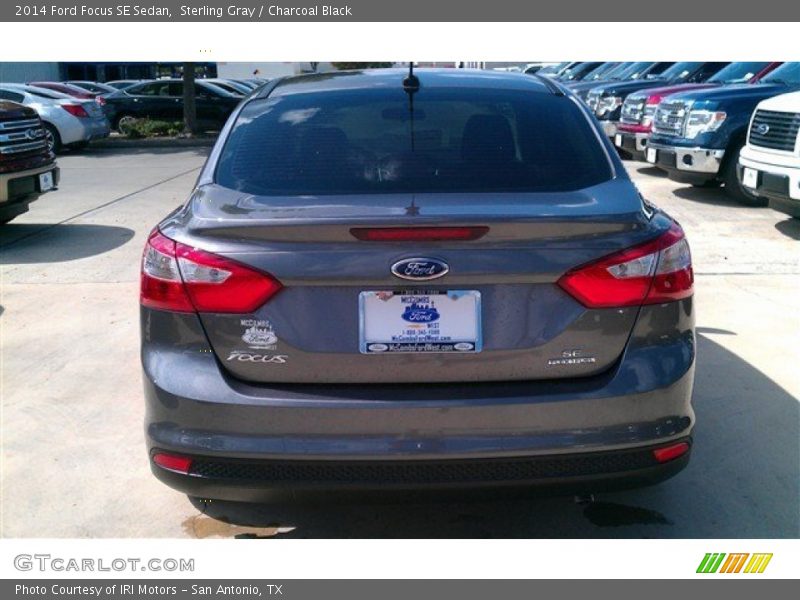 Sterling Gray / Charcoal Black 2014 Ford Focus SE Sedan