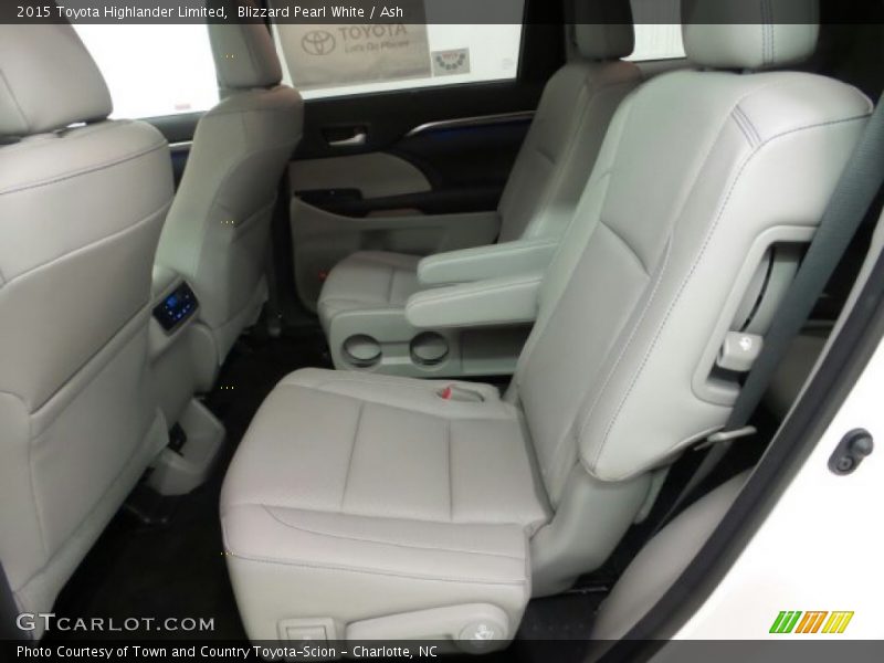 Blizzard Pearl White / Ash 2015 Toyota Highlander Limited