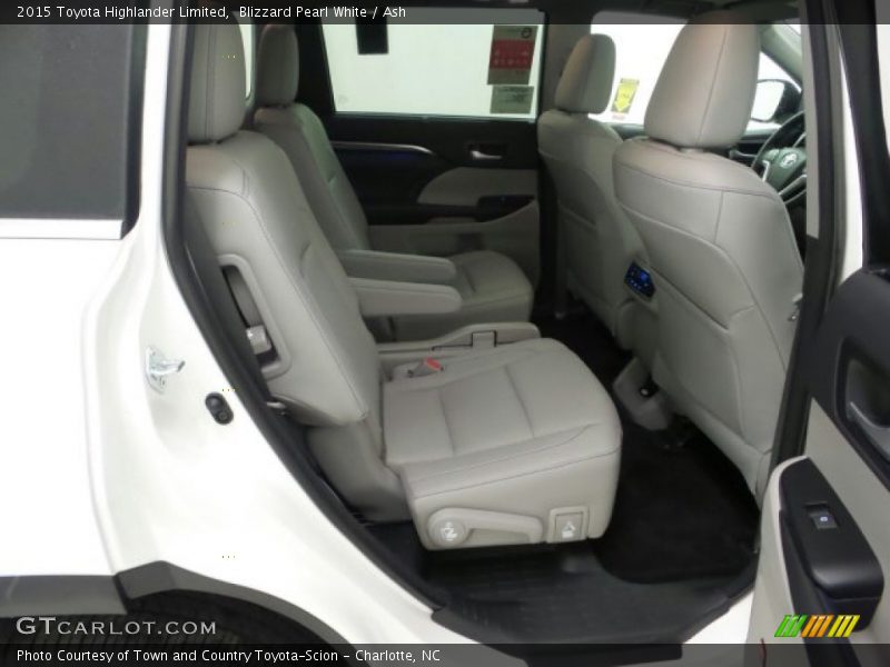 Blizzard Pearl White / Ash 2015 Toyota Highlander Limited