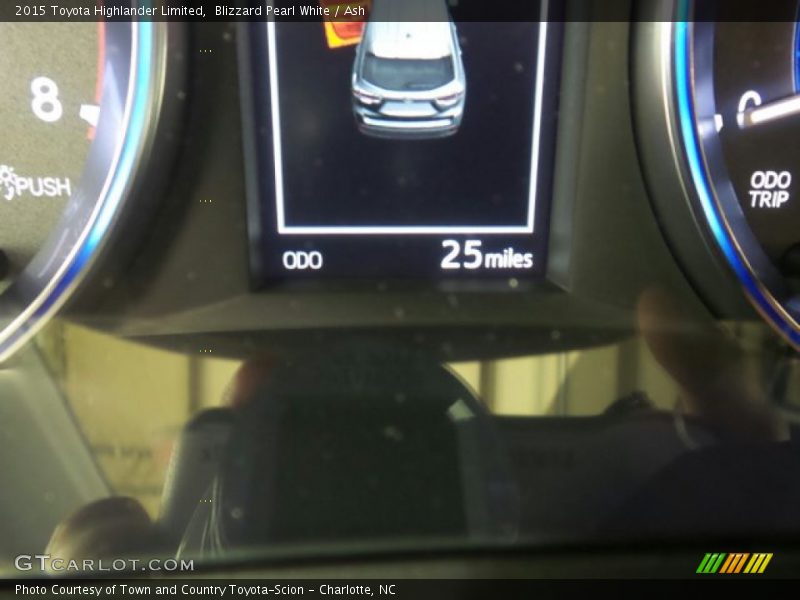 Blizzard Pearl White / Ash 2015 Toyota Highlander Limited