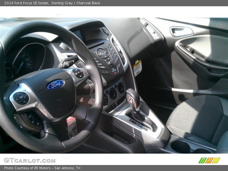 Sterling Gray / Charcoal Black 2014 Ford Focus SE Sedan